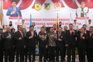 Hadiri Pelantikan Forki, Henri Kusuma Muhidin : Tekankan Pengurus Baru Untuk Komitmen Majukan Forki