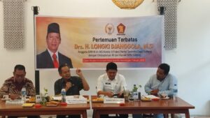 Anggota Komisi II DPR RI, Longki Djanggola Bahas Masalah Pertanahan Sulawesi Tengah Bersama Ombudsman
