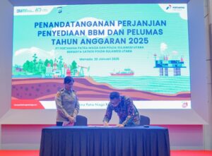 Pertamina Gandeng Polda Sulut untuk Penyediaan BBM dan Pelumas Tahun 2025