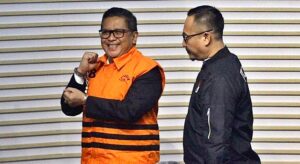 Sekjen PDIP Hasto Kristiyanto Resmi di Tahan KPK