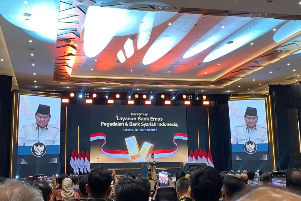Presiden resmikan Bank Emas pertama di Indonesia