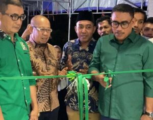Waket III DPRD Sulteng H. Ambo Dalle Resmikan Gedung Insan Cita HMI Cabang Persiapan Morowali