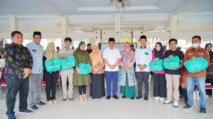 Baznas Sulteng Salurkan 3.500 Paket Sembako di Lingkungan Sekretariat Pemprov Sulteng