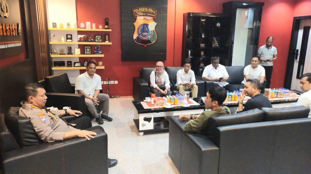 Kapolresta Palu Dukung Sinergi Jurnalis Televisi dan Polri di Sulawesi Tengah