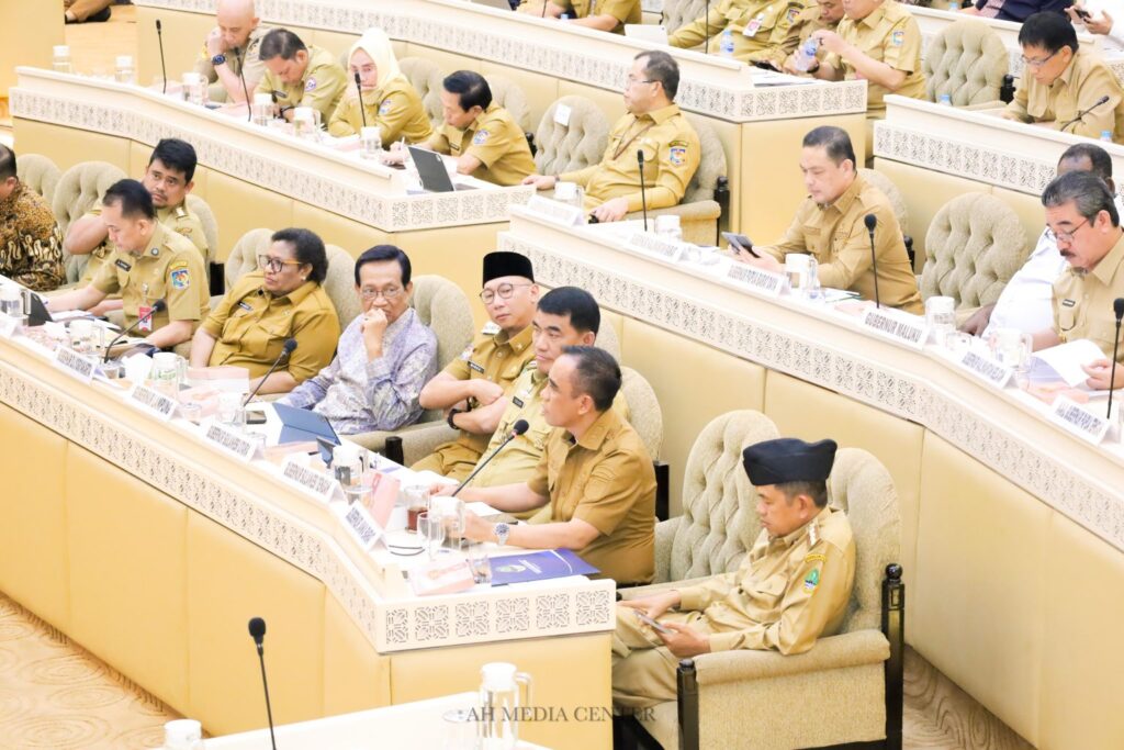 Gubernur Sulteng Soroti Ketimpangan Dana Bagi Hasil dalam RDP Bersama Komisi II DPR RI