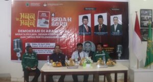 ISNU Sulteng Gelar Halal Bi Halal dan Bedah Buku “Demokrasi di Aras Lokal”