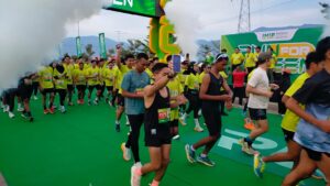 PT IMIP Gelar RUN For Green dan Penanaman 1.000 Pohon Peringati Hari Bumi 2025 di Kota Palu