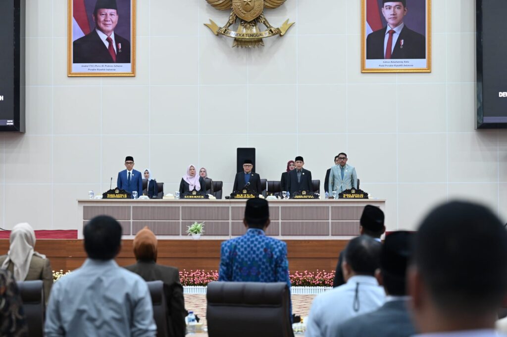 DPRD Sulteng Gelar Paripurna Penyampaian Rekomendasi atas LKPJ Gubernur 2024