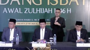 Kementerian Agama Tetapkan 10 Dzulhijjah 1446 H atau Hari Raya Idul Adha Jatuh pada 6 Juni 2025