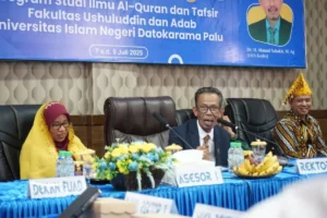 UIN Datokarama Palu Upayakan Prodi Ilmu Alquran dan Tafsir Raih Akreditasi Unggul