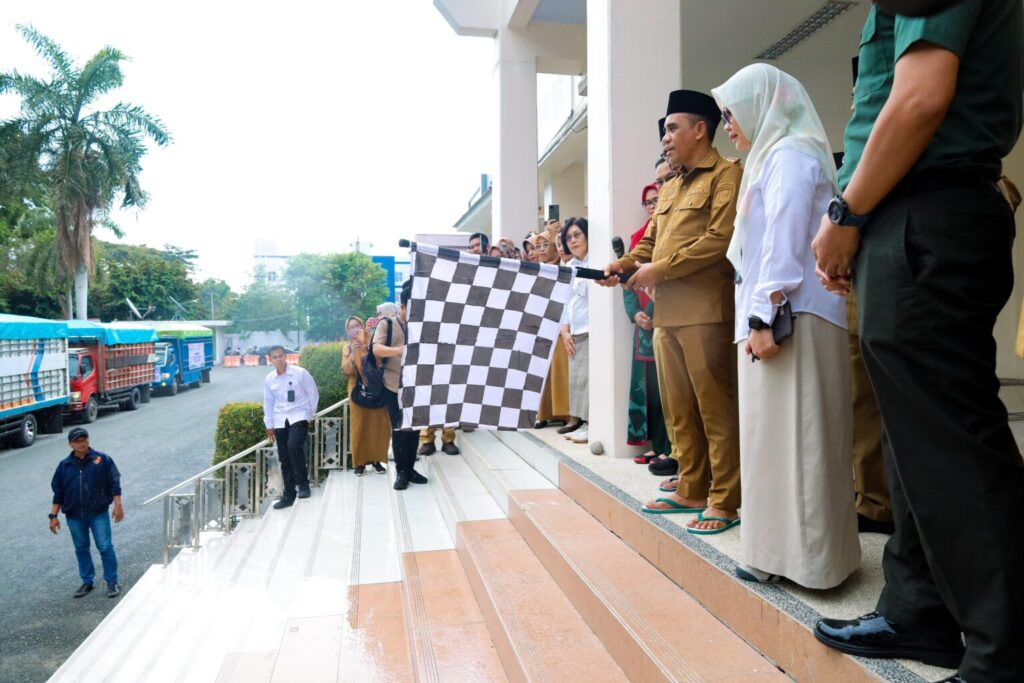 Pemprov Sulteng dan Bulog Resmi Lepas Bantuan Pangan Beras untuk 224 Ribu KPM