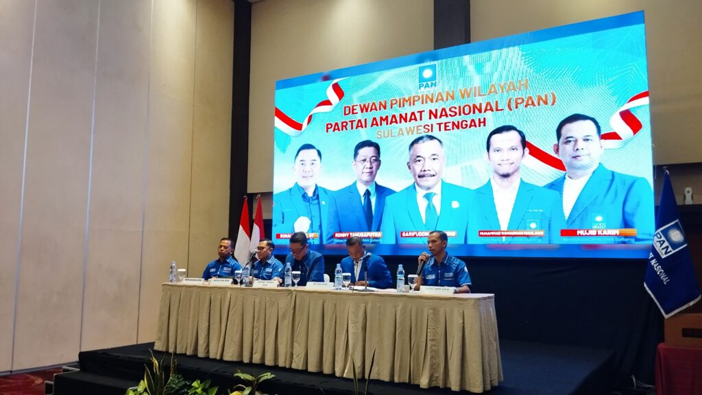 PAN Sulteng Gelar Konsolidasi Perdana, Sarifudding Sudding Tegaskan Perkuat Basis dan Strategi Pemenangan.