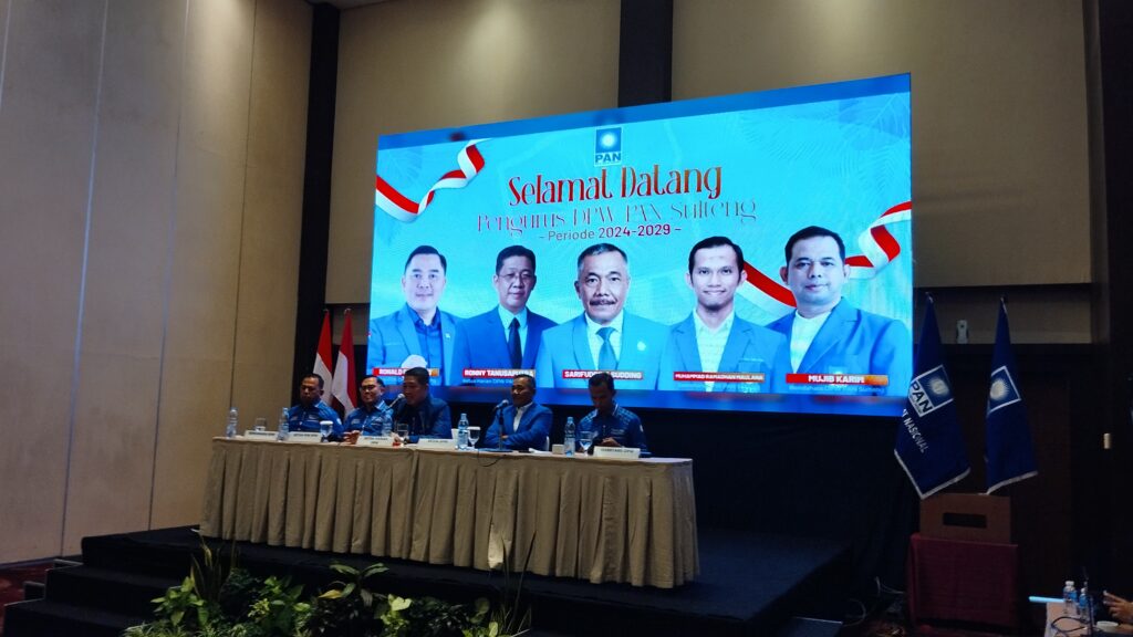 PAN Sulteng Targetkan Kursi Ketua DPRD: Ronny Tanusaputra Sebut PAN Partai Paling Tenang