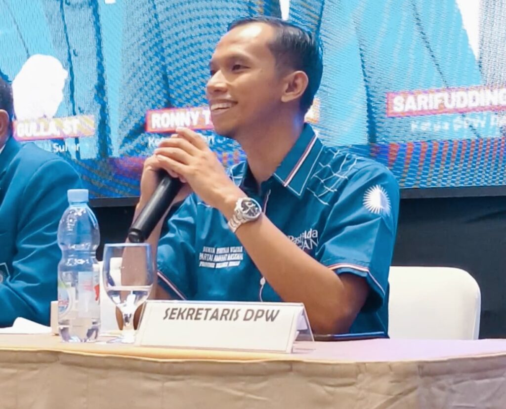Sekwil PAN Sulteng, Target Rebut Pimpinan DPRD dan Jadi Nomor Satu di Pemilu 2029