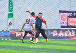 PKS Sulteng dan Jurnalis FC Pererat Silaturahmi Lewat Friendly Match Minisoccer