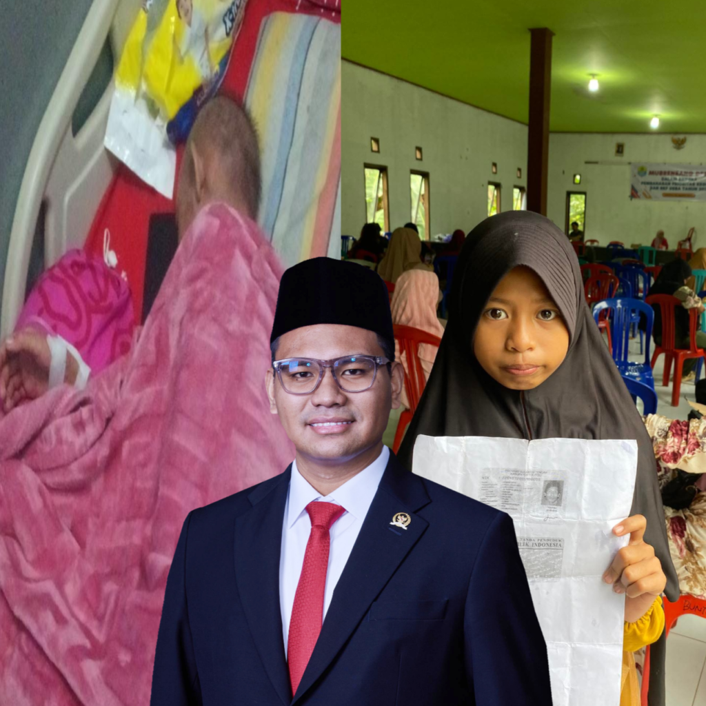 Akbar Supratman Bantu Anak Yatim dan Pasien Gizi Buruk di Tolitoli