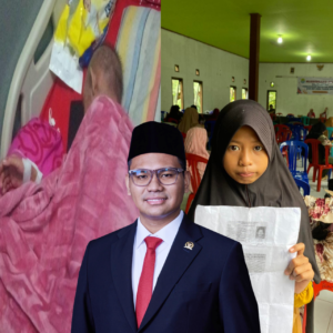 Akbar Supratman Bantu Anak Yatim dan Pasien Gizi Buruk di Tolitoli
