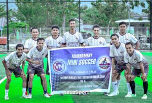 Jurnalis Palu FC B Juara Liga Jurnalis 2025 di HUT Voxnusantara.com