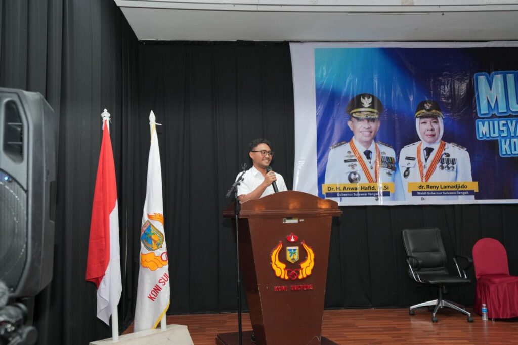 Dipilih Secara Aklamasi, Fathur Razaq Jadi Ketua KONI Sulteng