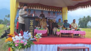 Wakil Ketua DPRD Sulteng Hadiri Panen Raya, Musliman : Petani Pahlwan Pangan