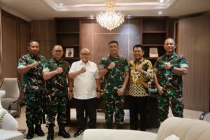 Ketua DPRD Sulteng Terima Kunjunga Pangdam Palaka Wira, Bahas Berbagai Isu