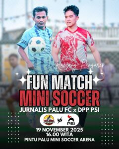 Kaesang Dijadwalkan Lakoni Friendly Match Lawan Jurnalis Palu FC