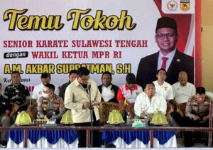 Wakil Ketua MPR RI Apresiasi Kejuaraan Terbuka Karate Sulteng: Momentum Tingkatkan Prestasi dan Silaturahmi Tokoh Karate