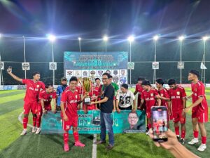 Final Dramatis, AKL FC Juara Turnamen Mini Soccer  Kaka Baju Hitam tahun 2025 Lewat Adu Penalti