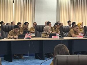 Sekretaris DPRD Sulteng Hadiri Rapat Pimpinan Pemprov Bahas Capaian Anggaran dan Kinerja 2025