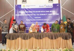 Pemda Tolitoli dan Bank Sulteng Teken Kerja Sama Penerapan SIPD Online dan SP2D Online