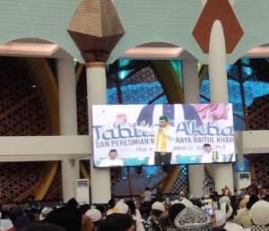 Masjid Raya Baitul Khairaat Berdiri Megah, Anwar Hafid: Ini Milik Seluruh Rakyat Sulteng