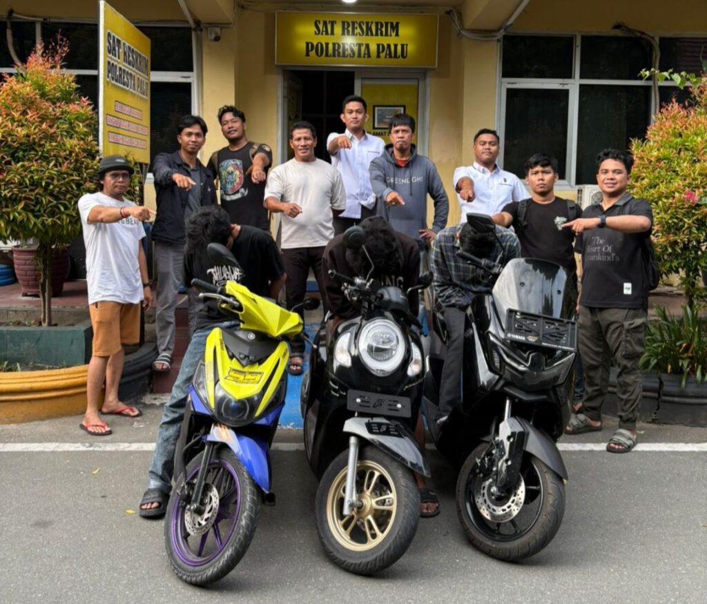 Tim Resmob Tadulako Ungkap Curanmor di Depan Kampus Widyaloka, Dua Pelaku Diamankan