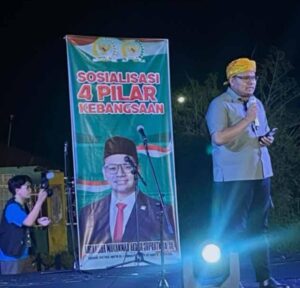 Laksanakan Sosialisasi Empat Pilar Kebangsaan, Supratman Ajak Masyarakat Sulteng Jaga Kerukunan dan Persatuan