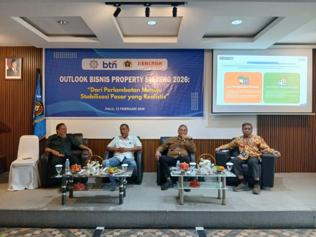 PWI–APERSI Sulteng Gelar Talkshow Outlook Properti 2026, Dorong Percepatan Program 3 Juta Rumah