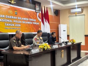 Hadiri Rapat di Polda, DPRD Sulteng Tegaskan Dukungan untuk Stabilitas Keamanan