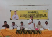 Anggota DPRD Sulteng Henri Kusuma Muhidin Serap Aspirasi Warga Labuan Lewat Kundapil