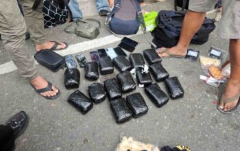 16 Kg Sabu Digagalkan di Bandara Palu, Enam Orang Diamankan Polisi