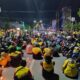 Ribuan Ojol Padati Jalan Juanda Palu, Doa Bersama untuk Amar Jadi Simbol Solidaritas
