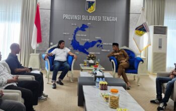 Ikbal Khan Temui Gubernur Anwar Hafid, Bahas Percepatan Pengesahan RKAB Tambang Galian C