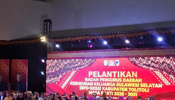 Andi Ahmad Syarif Resmi Pimpin KKSS Tolitoli Periode 2026–2031