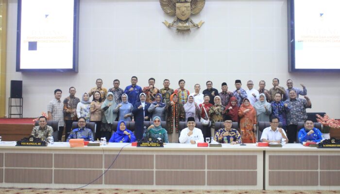 Pimpinan dan Anggota DPRD Sulteng Terima Kunjungan DPRD DKI Jakarta