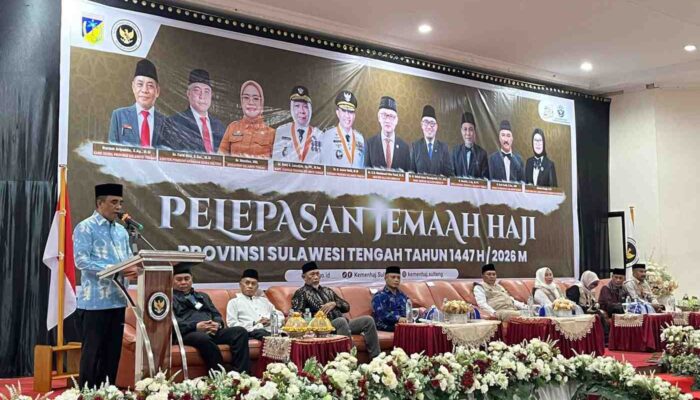 Pemprov Sulteng dan Kanwil Kemenag Lepas 1.751 Jemaah Calon Haji ke Tanah Suci