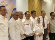 Gufran Ahmad Jadi Kandidat Pertama Kembalikan Formulir Pendaftaran Ketua Kadin Sulteng