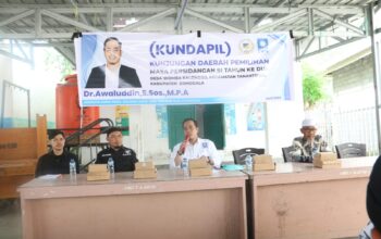 Anggota DPRD Sulteng, Awaluddin, Menggelar Kundapil di Desa Wombo Kabupaten Donggala. Foto: Istimewa