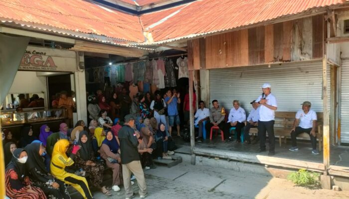 Pemkot Palu Data dan Sosialisasi Pedagang Pasar Inpres Manonda, Siapkan Relokasi ke Pasar Baru