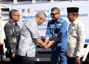 Bupati Sigi Hadiri Penyerahan Bantuan Kemanusiaan bagi Penyintas Gempa Sulawesi Tengah