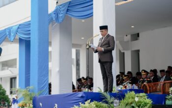 Gubernur Anwar Hafid Bacakan Amanat Presiden Prabowo pada HUT Bhayangkara ke-80, Tekankan Polri Harus Mengabdi untuk Masyarakat