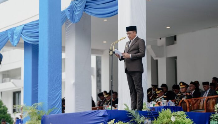Gubernur Anwar Hafid Bacakan Amanat Presiden Prabowo pada HUT Bhayangkara ke-80, Tekankan Polri Harus Mengabdi untuk Masyarakat