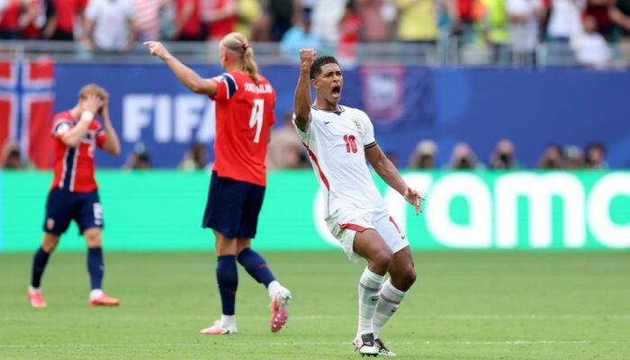 Bellingham Borong Dua Gol, Inggris Singkirkan Norwegia dan Lolos ke Semifinal Piala Dunia 2026