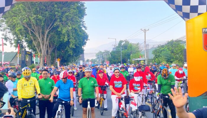 DPRD Sulteng Apresiasi Gowes Palaka Wira, Pererat Sinergi TNI dan Masyarakat